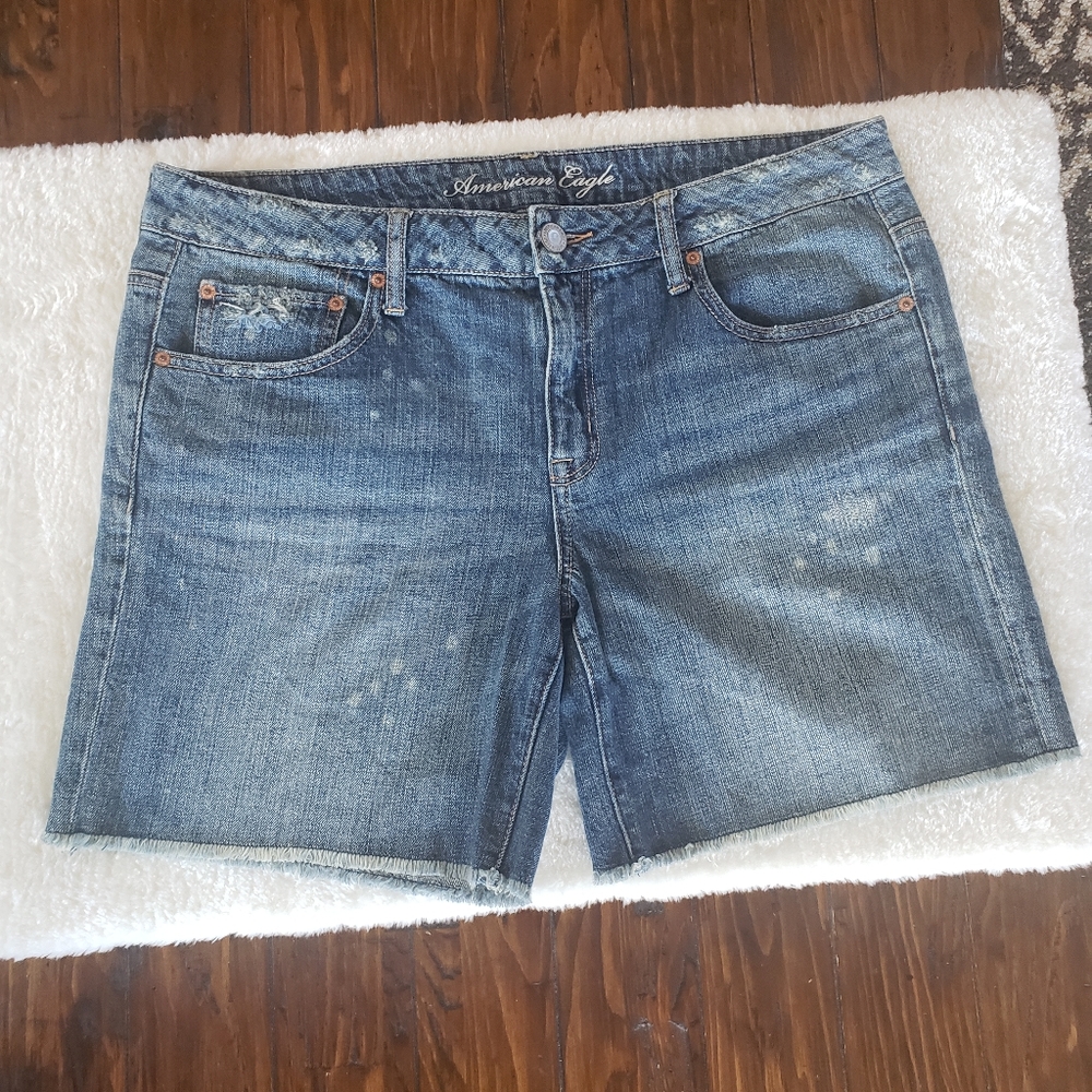 American Eagle Distressed Jean shorts